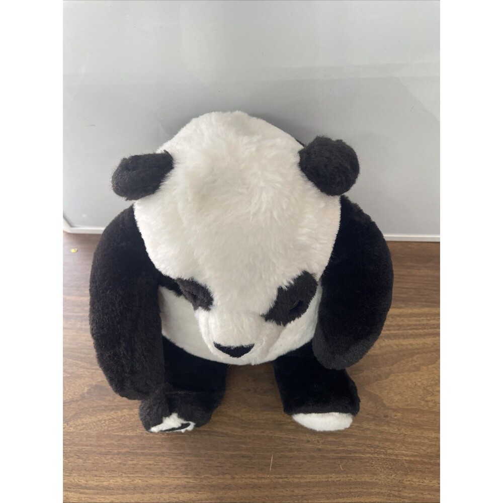 Vintage Inspired Large Panda Plush Teddy Bear • Coquette Cottagecore Softcore - Picture 3 of 13